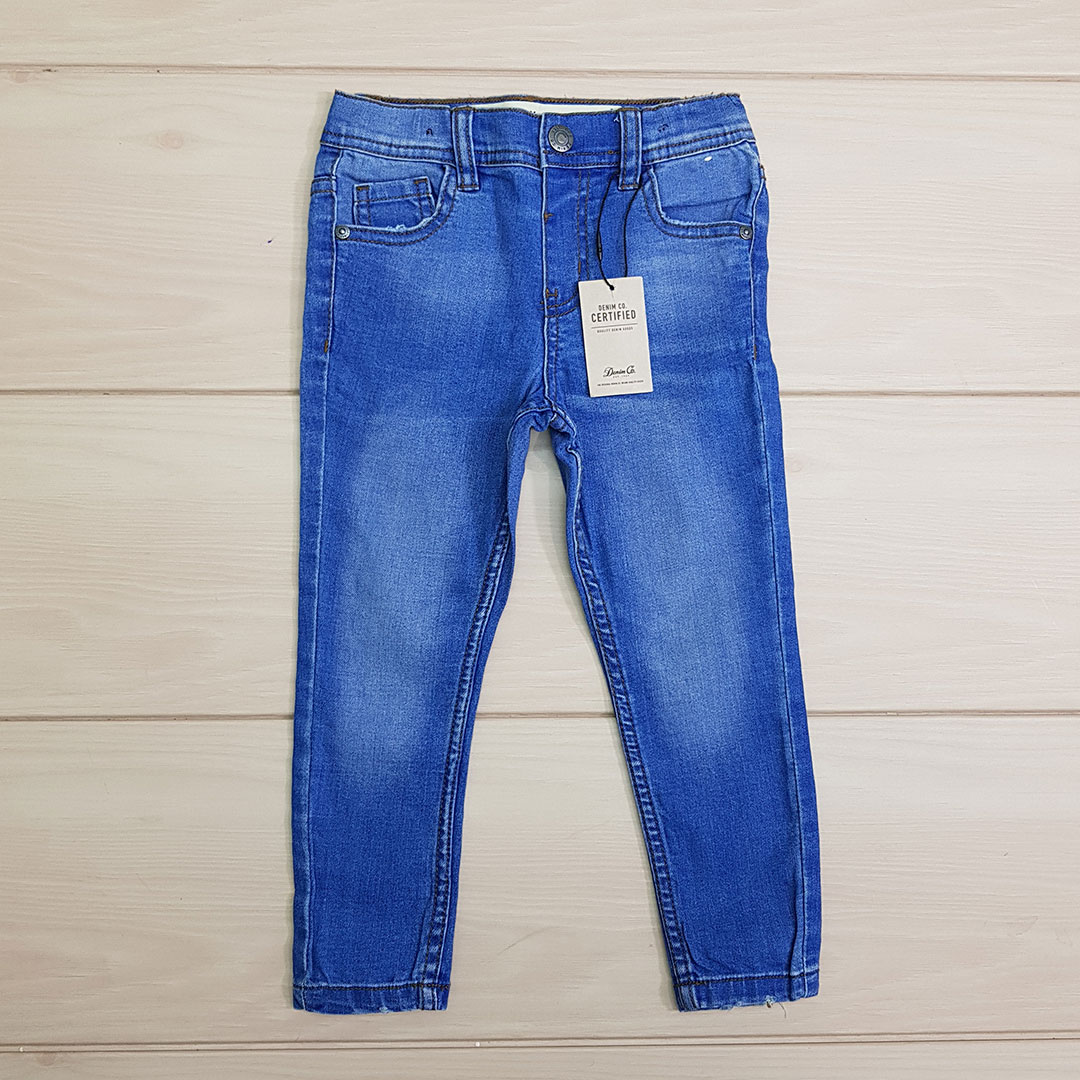 شلوار جینز 23117 سایز 1.5 تا 5 سال مارک DENIM CO