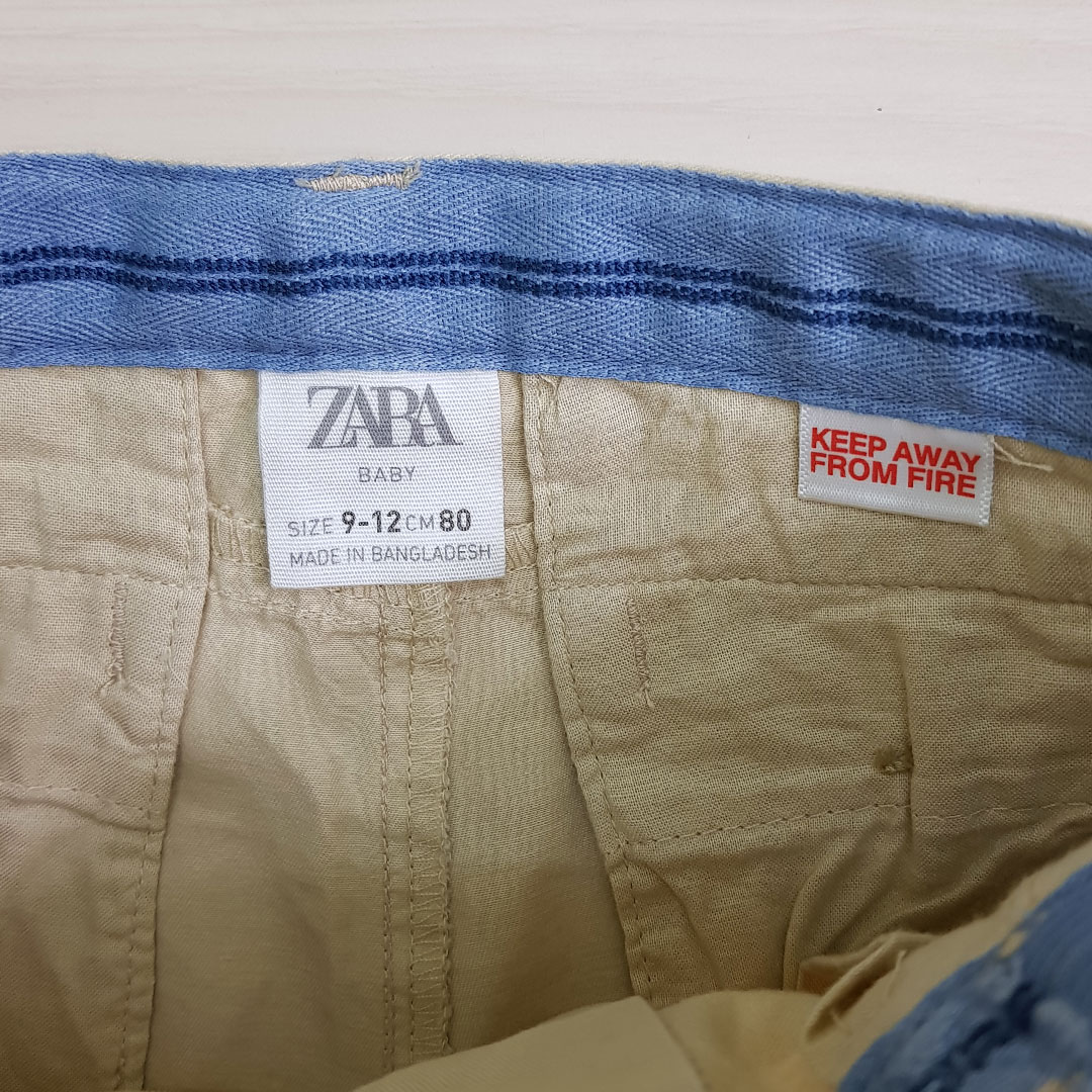 شلوار پسرانه 23298 سایز 3 ماه تا 4 سال مارک ZARA