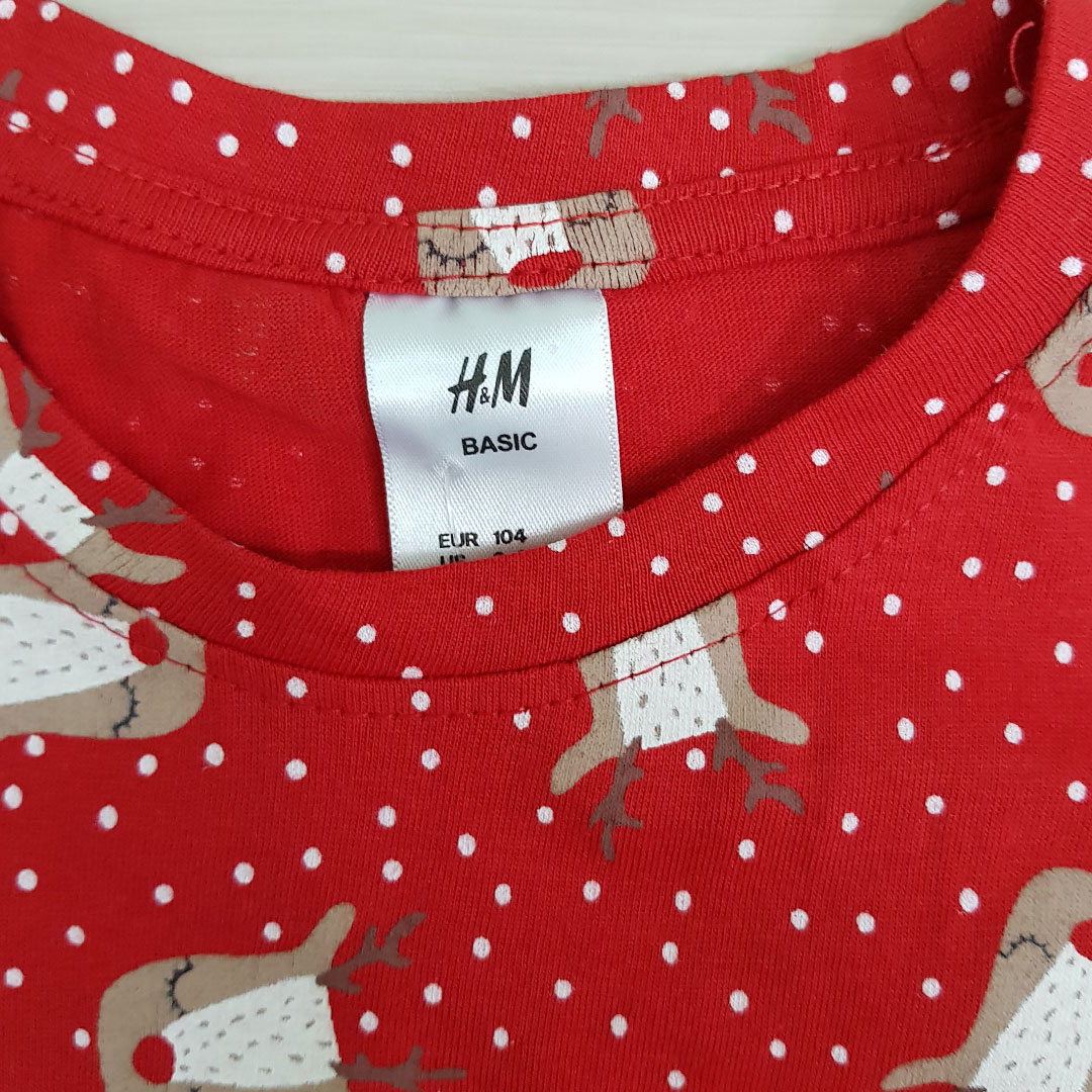 ست دخترانه 24209 سایز 1 تا 8 سال مارک H&M