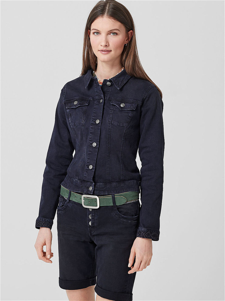 کت جینز زنانه 25810 سایز 34 تا 46 مارک S OLIVE