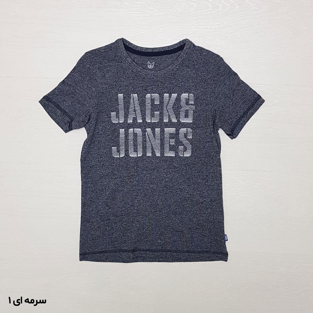 تی شرت پسرانه 26357 سایز 8 تا 16 سال مارک JACK&JONES