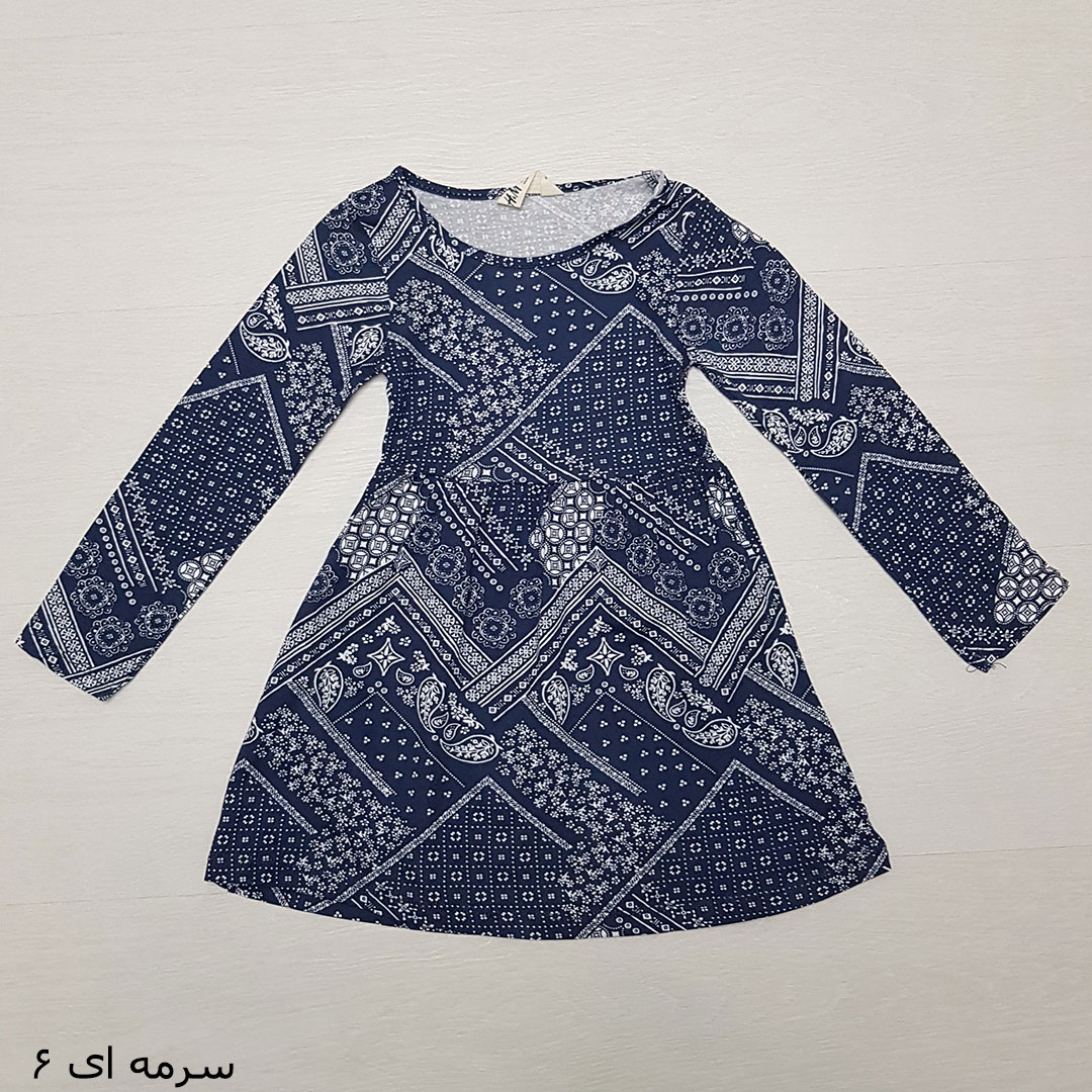 سارافون دخترانه 26417 سایز 1.5 تا 12 سال کد 14 مارک H&M