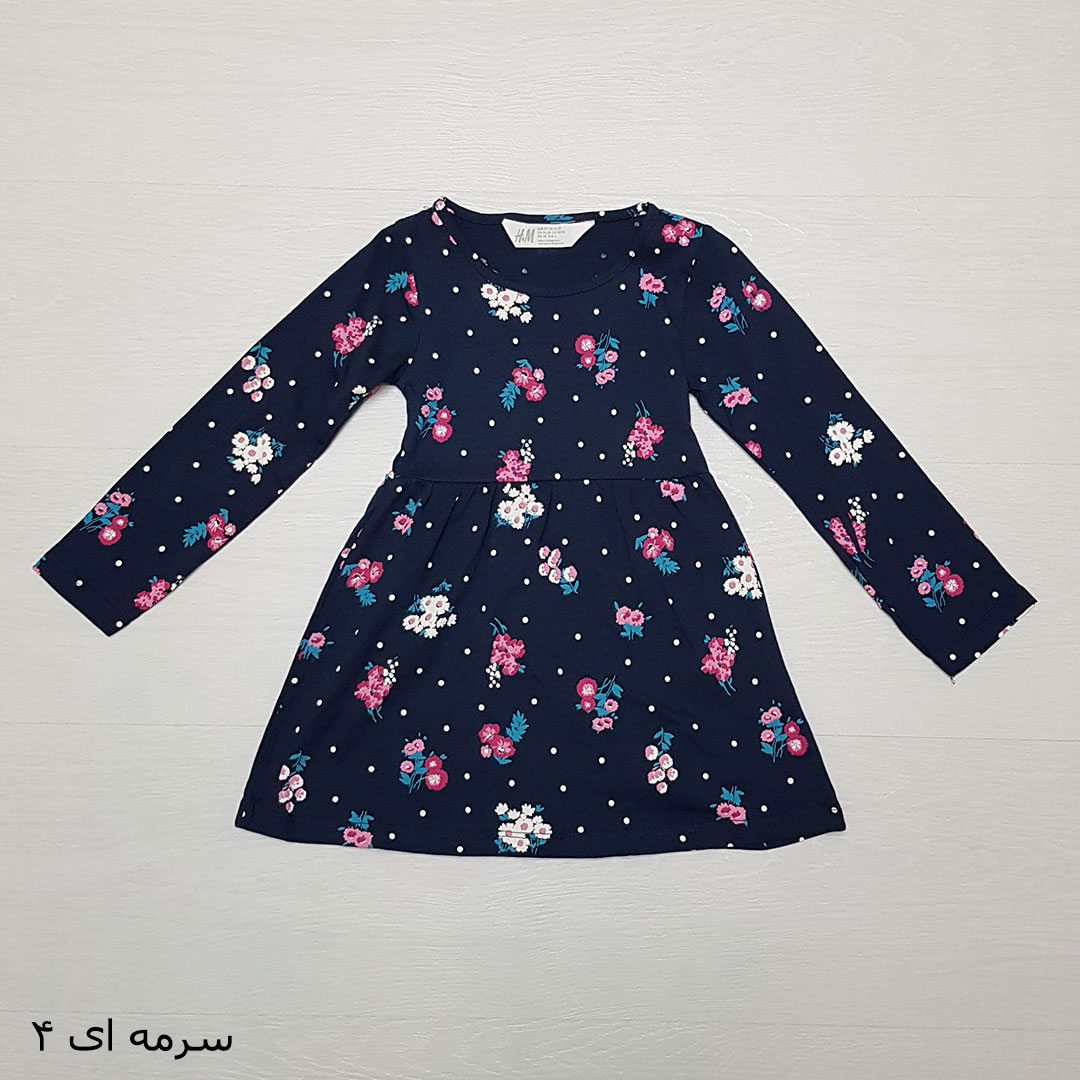 سارافون دخترانه 26417 سایز 1.5 تا 12 سال کد 14 مارک H&M