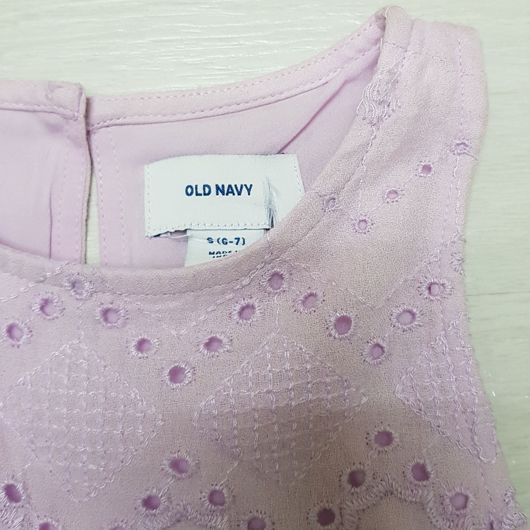 سارافون دخترانه 27073 سایز 6 تا 14 سال مارک OLD NAVY