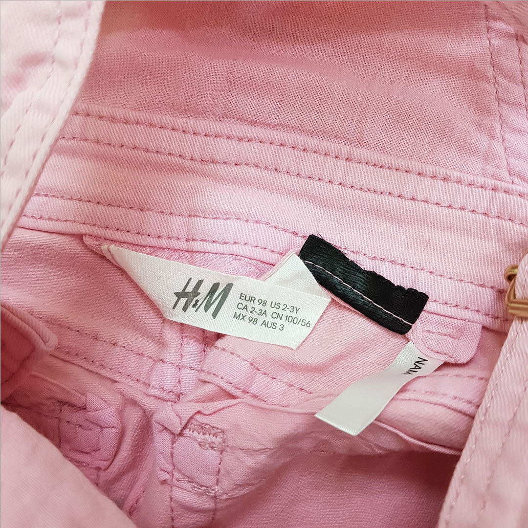 پیشبندار دخترانه 28771 سایز 1.5 تا 10 سال مارک H&M