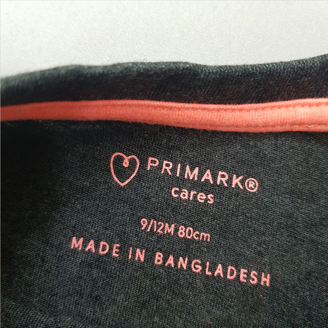 تی شرت پسرانه 28894 سایز بدوتولد تا 36 ماه مارک PRIMARK