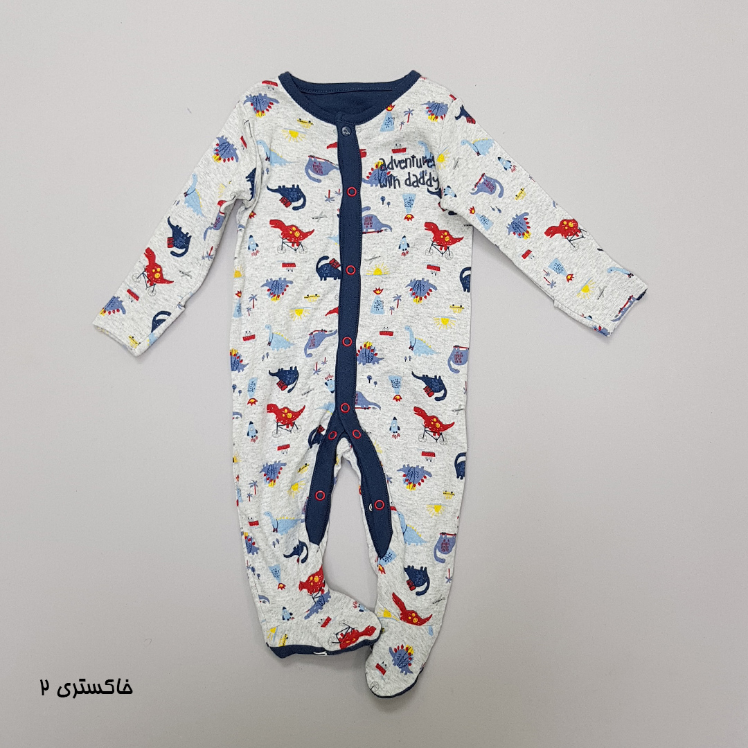 سرهمی جورابدار پسرانه 29698 سایز 1 تا 24 ماه مارک MotherCare