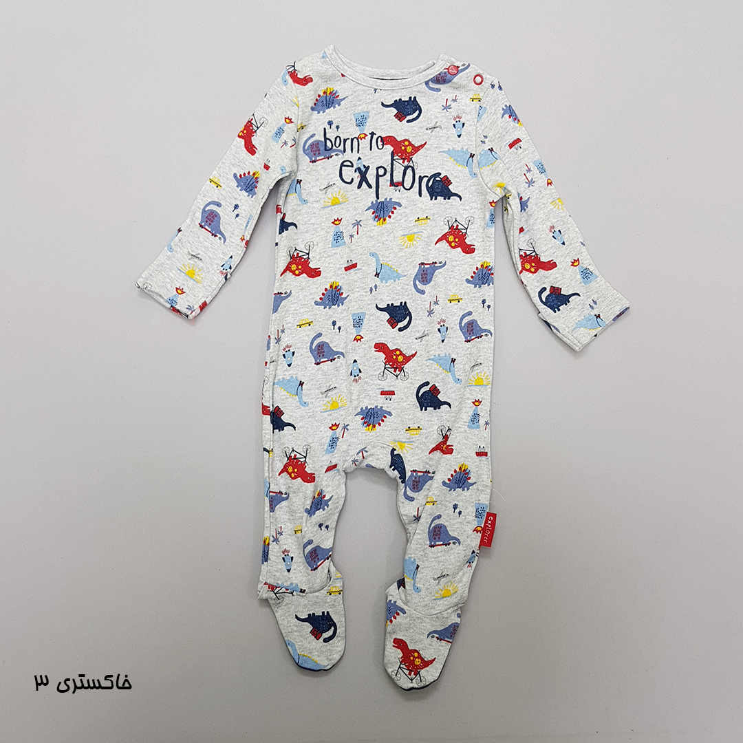 سرهمی جورابدار پسرانه 29698 سایز 1 تا 24 ماه مارک MotherCare