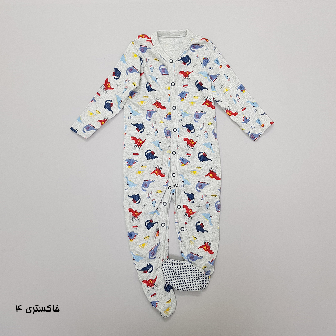 سرهمی جورابدار پسرانه 29698 سایز 1 تا 24 ماه مارک MotherCare