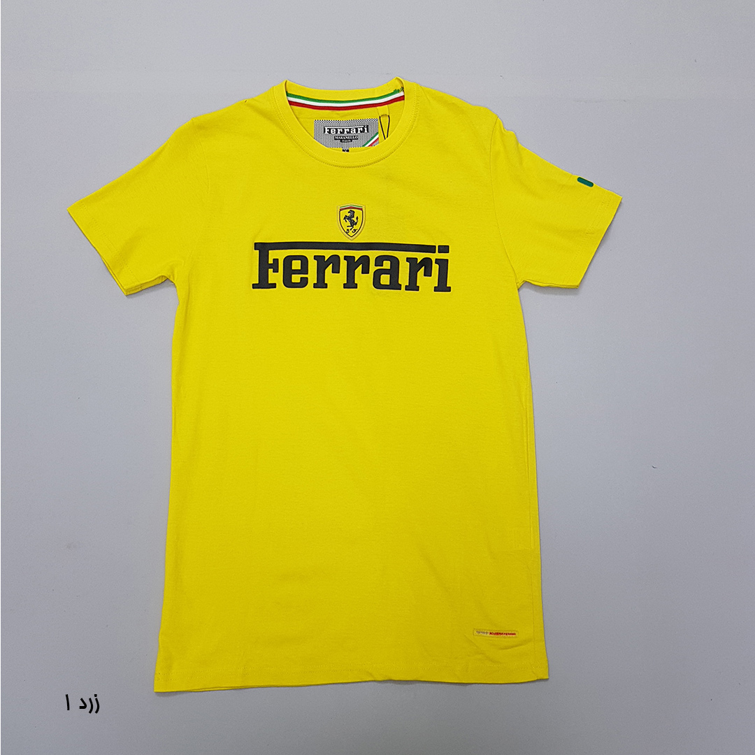 تی شرت مردانه 30076 کد 22 مارک Ferrari