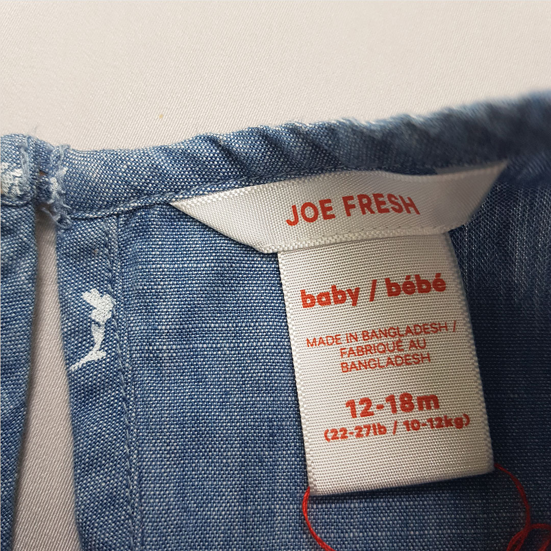 سارافون دخترانه 28930 سایز 6 ماه تا 5 سال مارک Joe Fresh   *