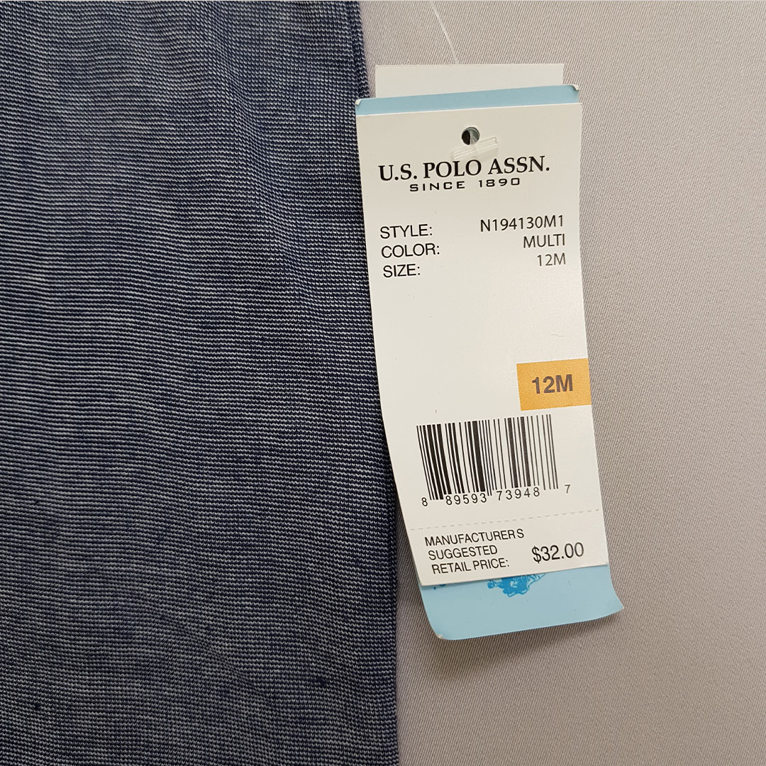 ست پسرانه 28866 سایز 3 تا 24 ماه مارک us polo assn   *