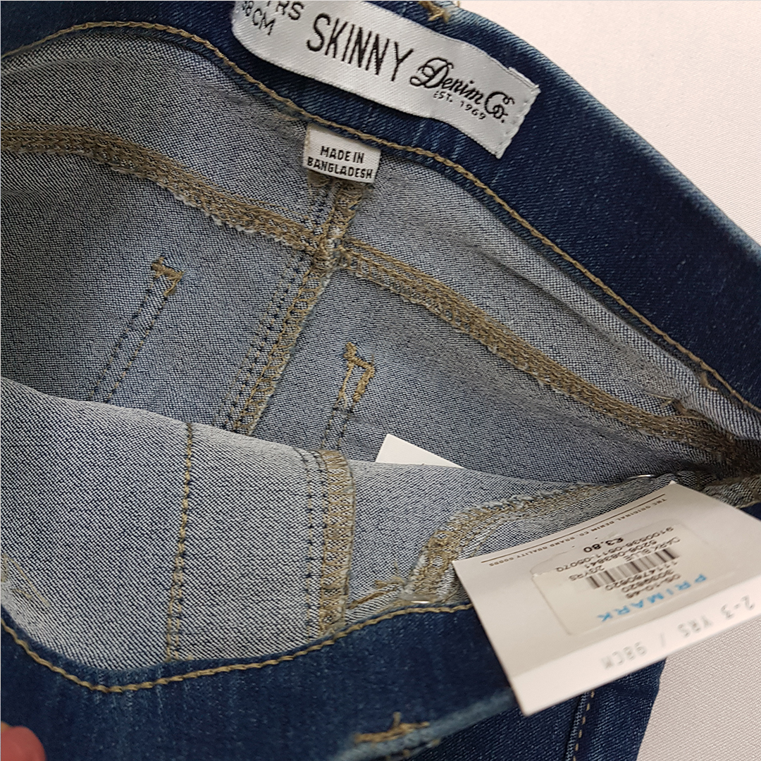 شلوار جینز 31653 سایز 1.5 تا 14 سال مارک Dinem Co   *