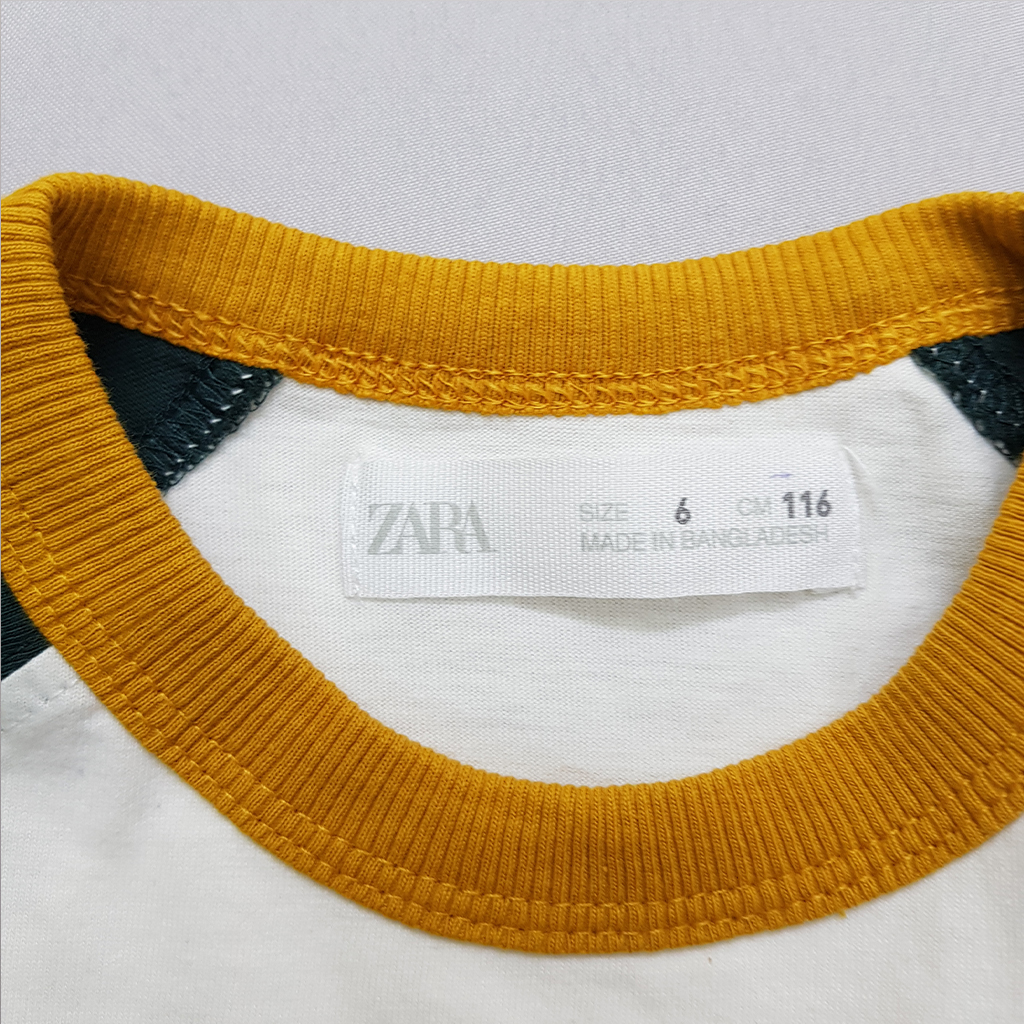 بلوز پسرانه 32603 سایز 6 تا 14 سال کد 3 مارک ZARA   *