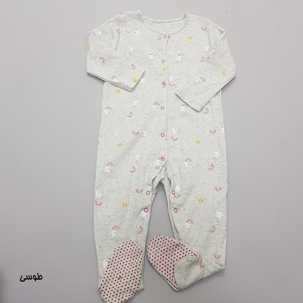 سرهمی جورابدار 33131 سایز بدوتولد تا 24 ماه مارک Mothercare