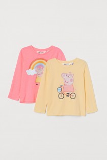 بلوز دخترانه 33087 سایز 3 تا 10 سال مارک H&M   *