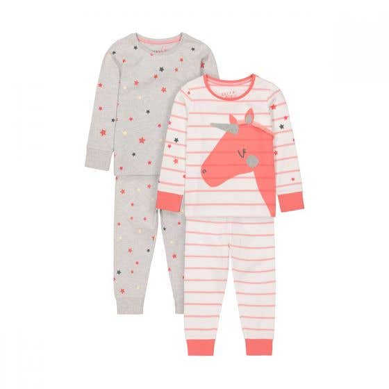 ست دخترانه 33446 سایز 2 تا 10 سال کد 1 مارک Mothercare