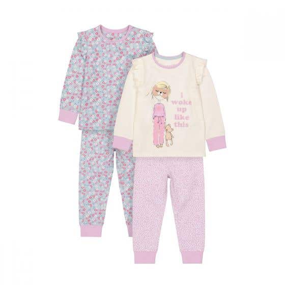 ست دخترانه 34174 سایز 1 تا 10 سال مارک Mothercare