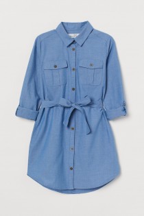 مانتو دخترانه 34529 سایز 8 تا 14 سال کد 4 مارک H&M