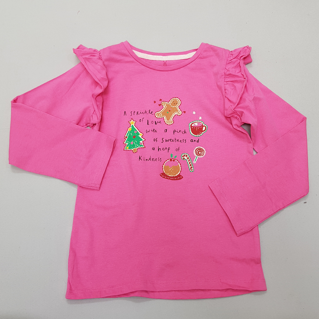 بلوز دخترانه 34612 سایز 9 ماه تا 10 سال کد 1 مارک Mothercare   *