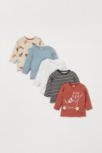 بلوز پسرانه 34676 سایز 18 ماه تا 4 سال کد 5 مارک H&M