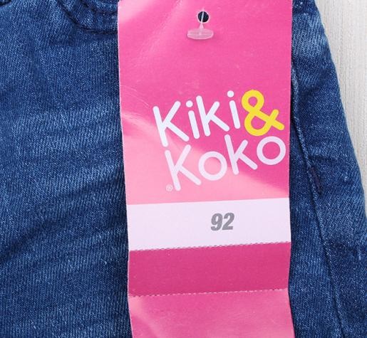 شلوار جینز دخترانه 11818 سایز 2 تا 7 سال مارک KIKI&KOKO