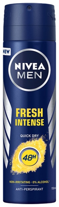 اسپری دئودورانت ضد تعریق NIVEA MEN FRESH INTENSE 48H کد75356