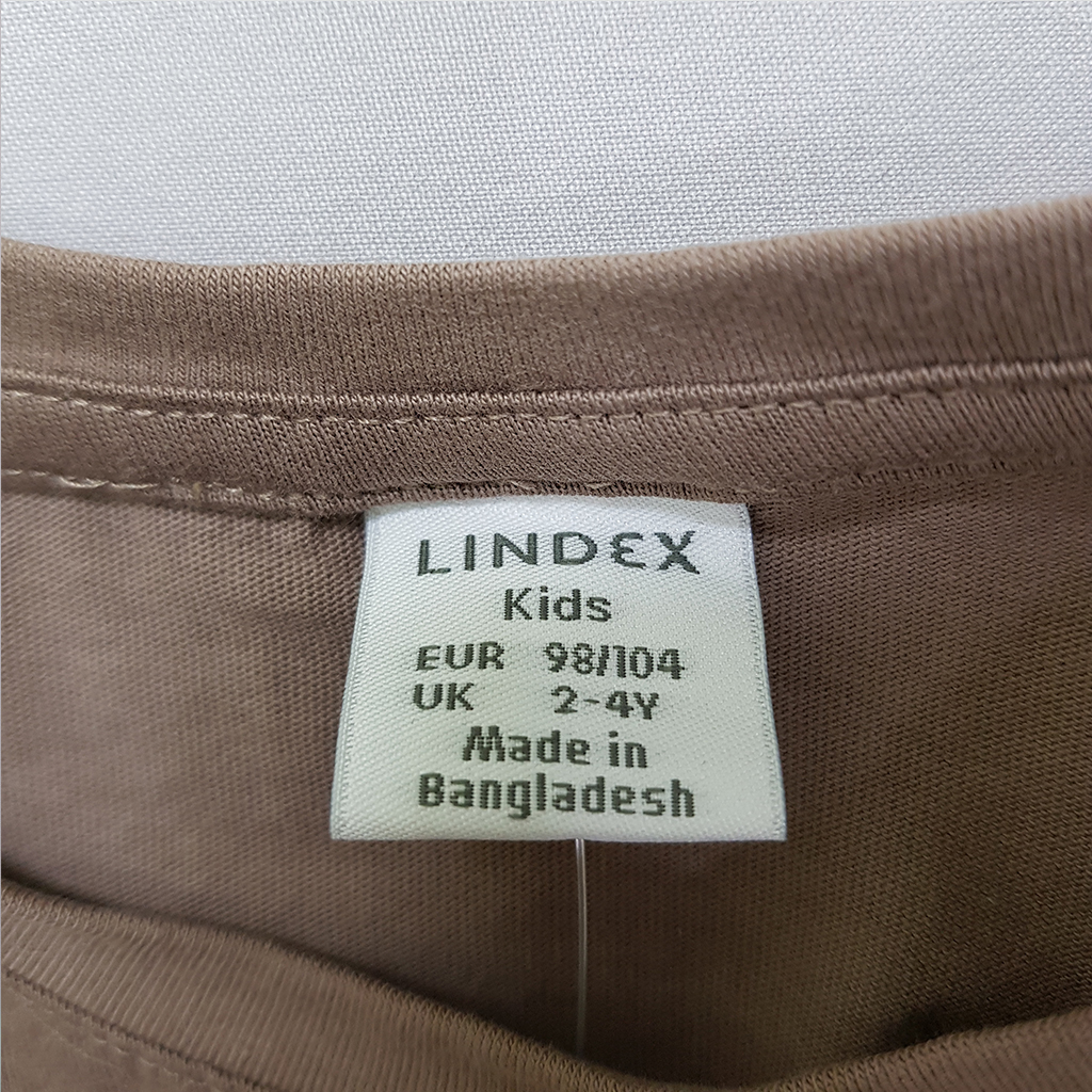تی شرت بچه گانه 35918 سایز 1.5 تا 10 سال کد 10 مارک LINDEX