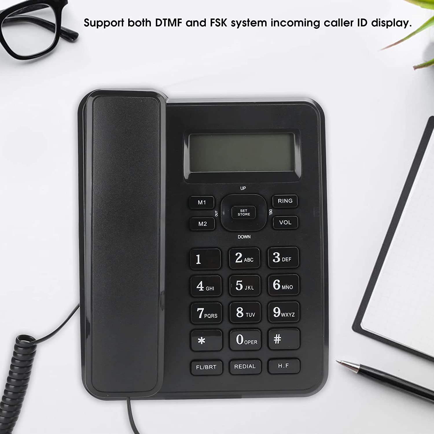 تلفن رومیزی PANAPHONE---KX-T6001CID کد 801649