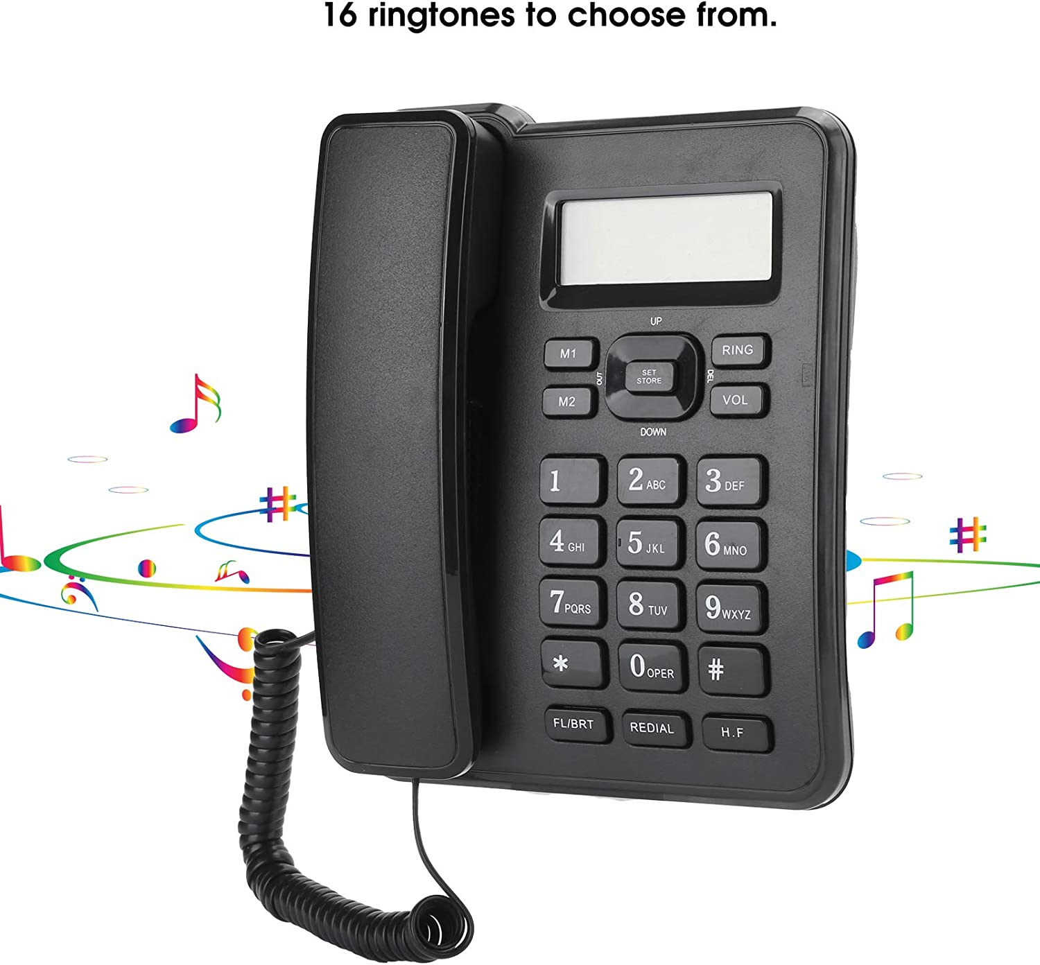 تلفن رومیزی PANAPHONE---KX-T6001CID کد 801649