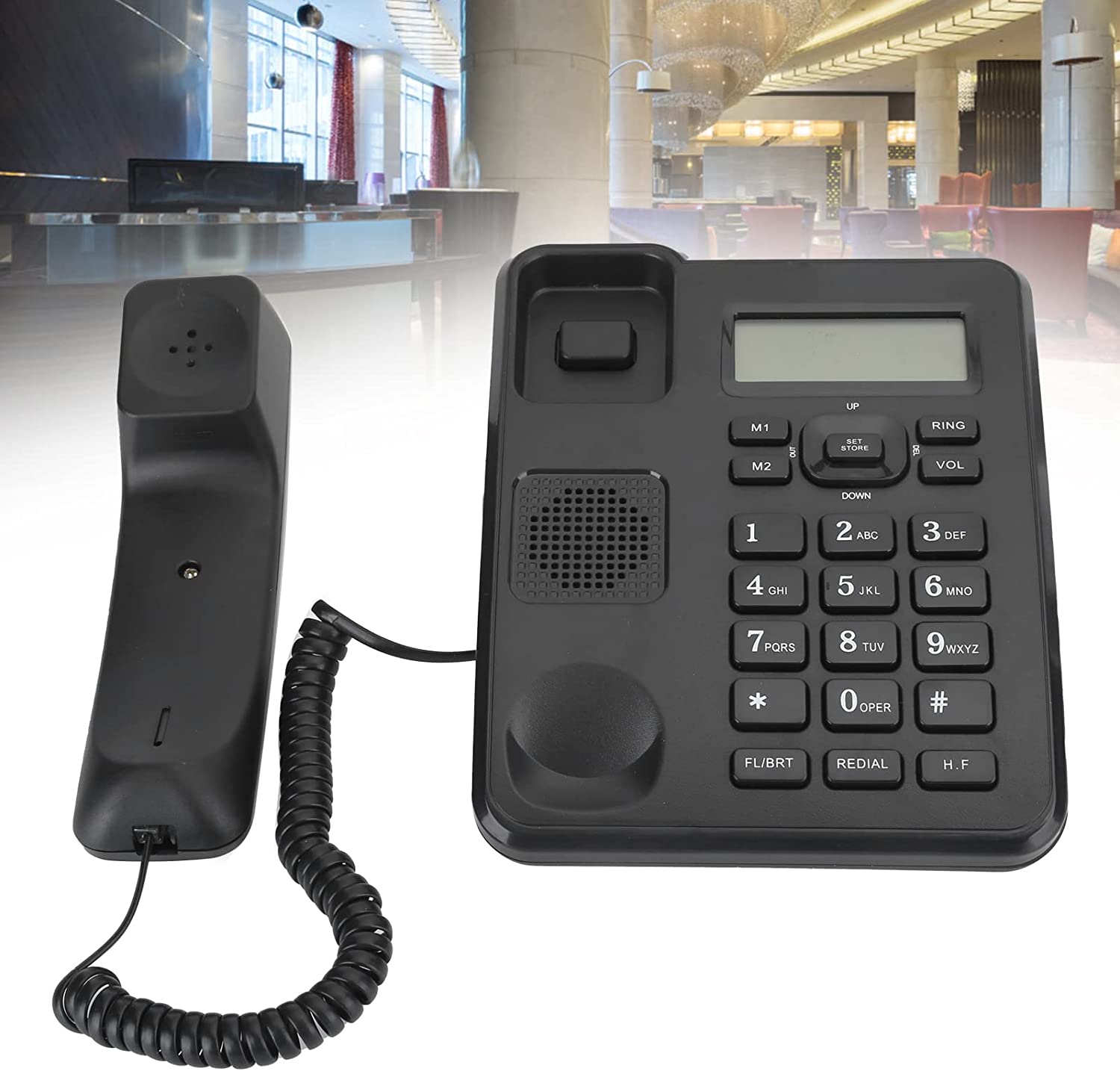 تلفن رومیزی PANAPHONE---KX-T6001CID کد 801649