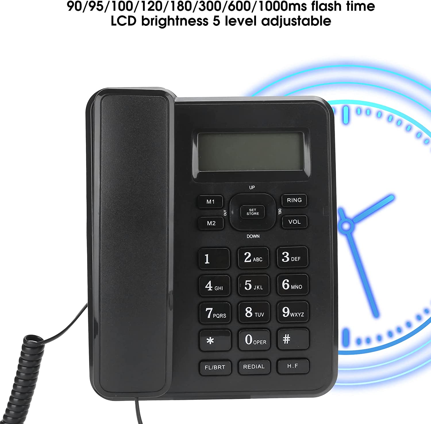 تلفن رومیزی PANAPHONE---KX-T6001CID کد 801649