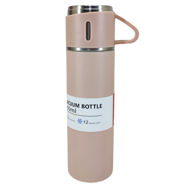 فلاسک مدل کادویی VACUUM FLASK SET به همراه لیوان کد 801737
