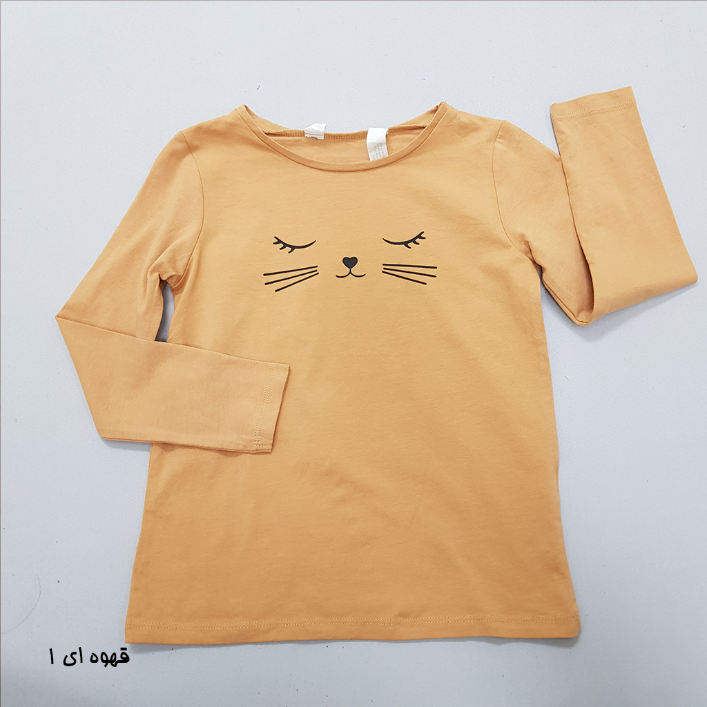 بلوز دخترانه 37420 سایز 1.5 تا 11 سال کد 1 مارک H&M   *