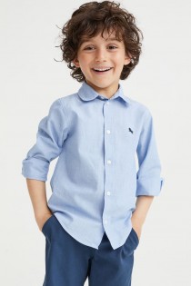 پیراهن پسرانه 37522 سایز 1.5 تا 10 سال مارک H&M