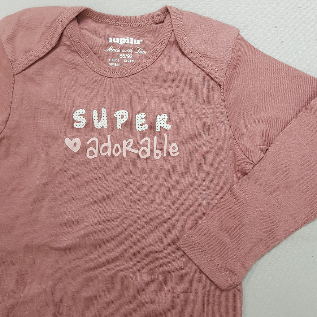 بادی هفت عددی آستین بلند دخترانه 37500 سایز 3 تا 24 ماه مارک Fox&Bunny