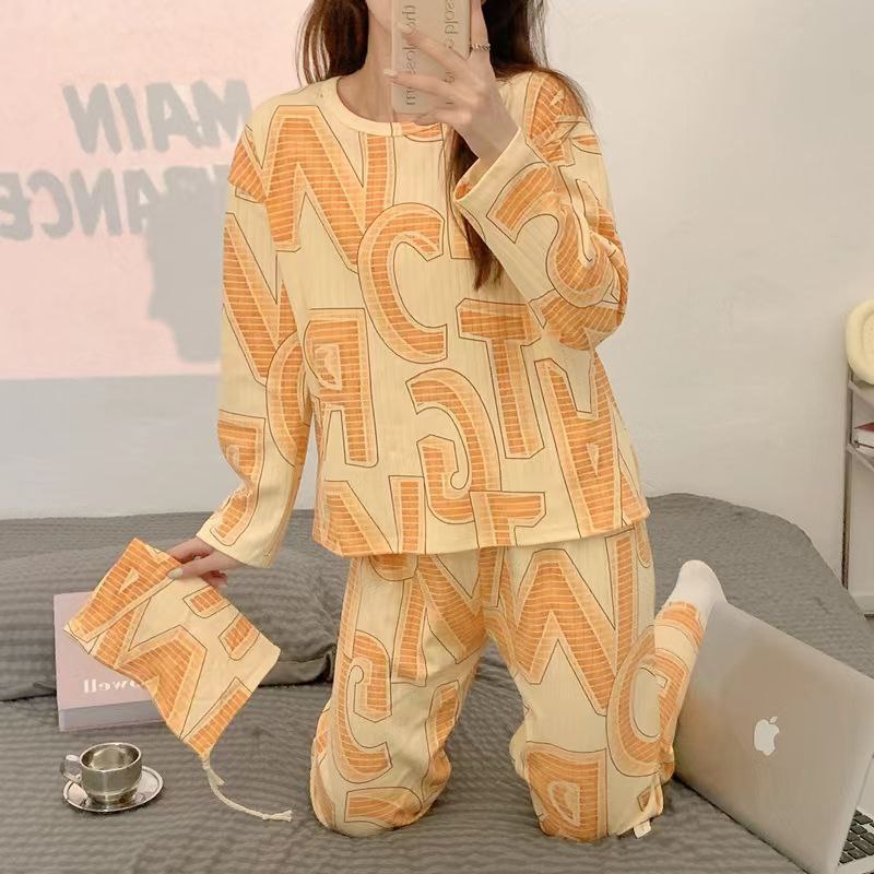 ست بلوز شلوار ژورژت زنانه 410177 کد3