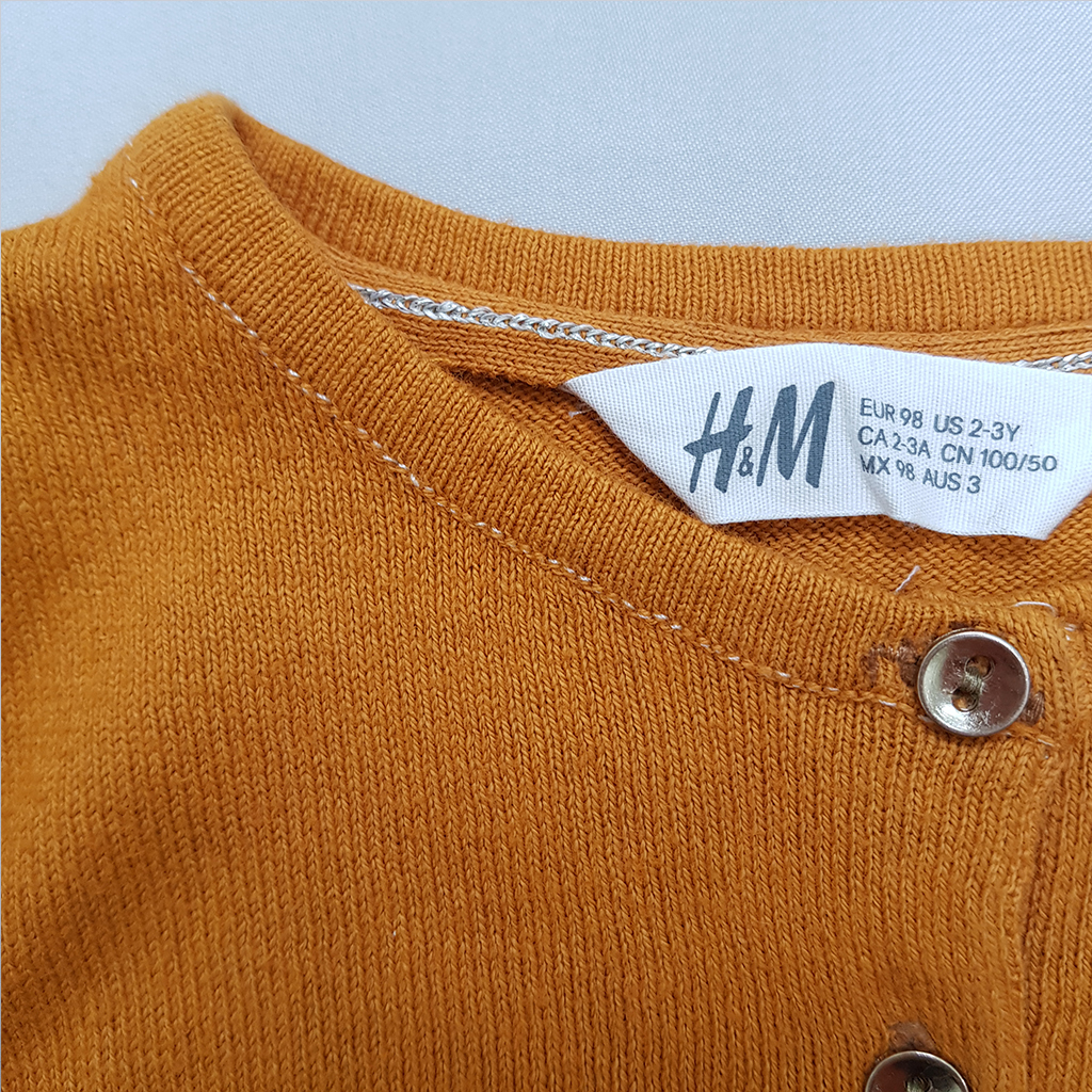 بافت دخترانه 37626 سایز 9 ماه تا 12 سال مارک H&M   *