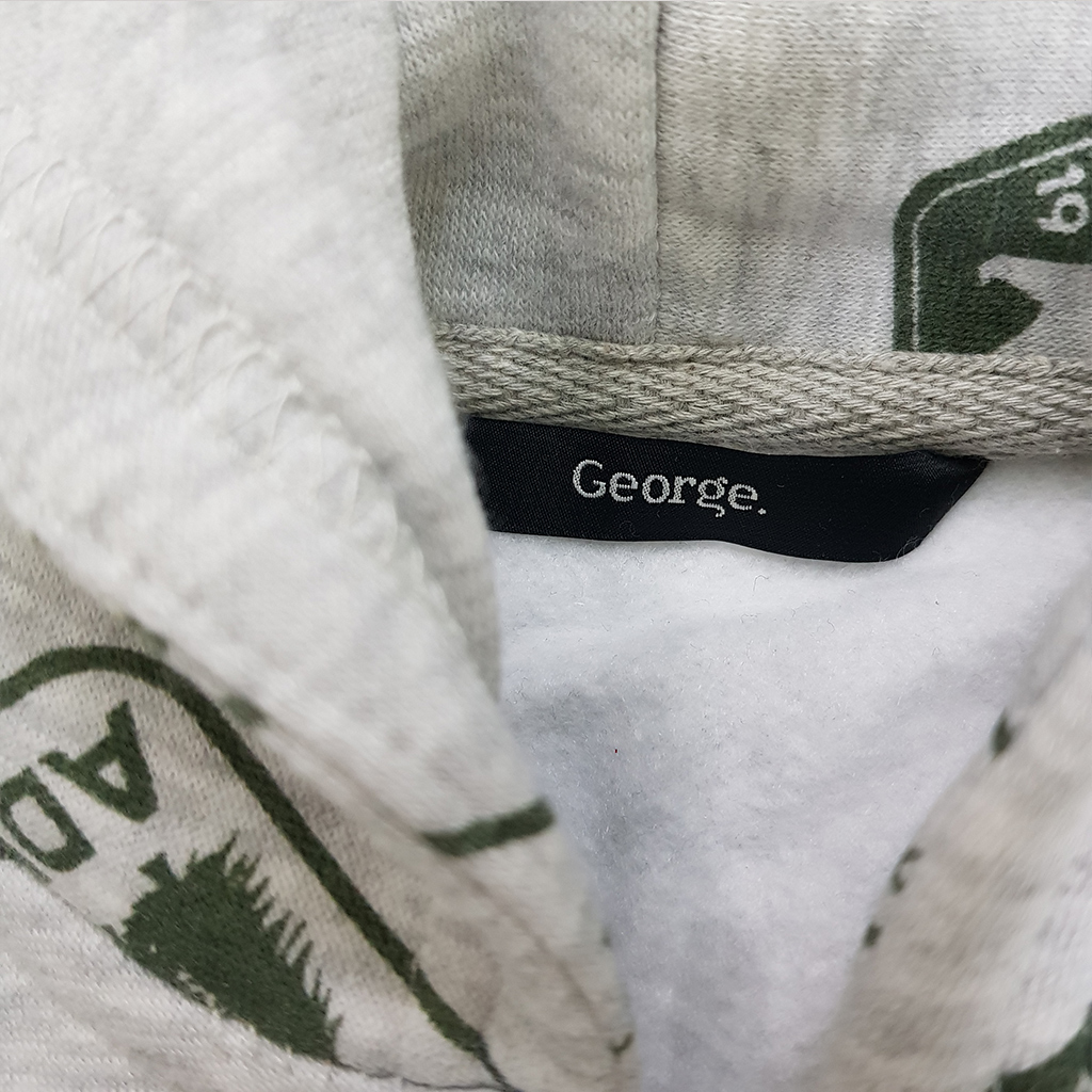 سویشرت توپنبه ای پسرانه 37950 سایز 2 تا 12 سال مارک GEORGE