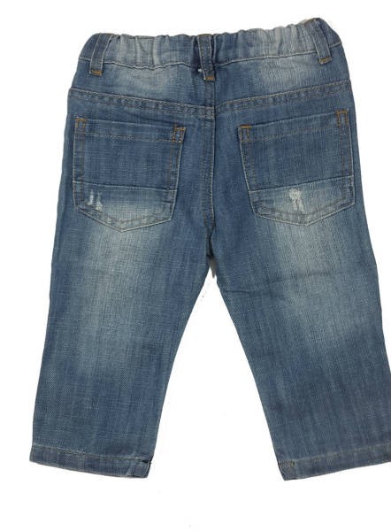 شلوار جینز نقلی پسرانه 10222 سایز 3 تا 24 ماه مارک mother care