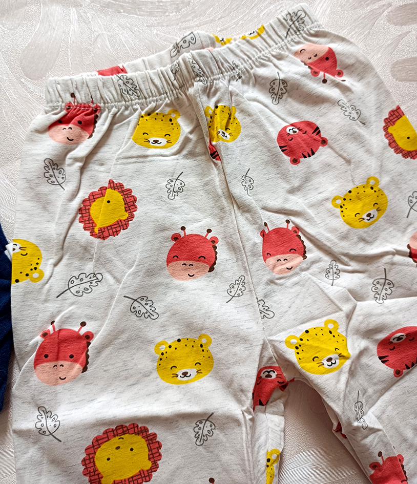 ست بلوز و شلوار کودک طرح شیر کد 2204985