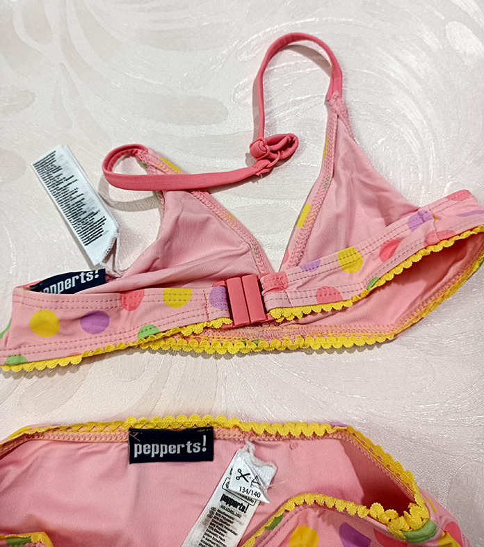بیکینی بچگانه پپرتس مدل نیم تنه کد 2204992