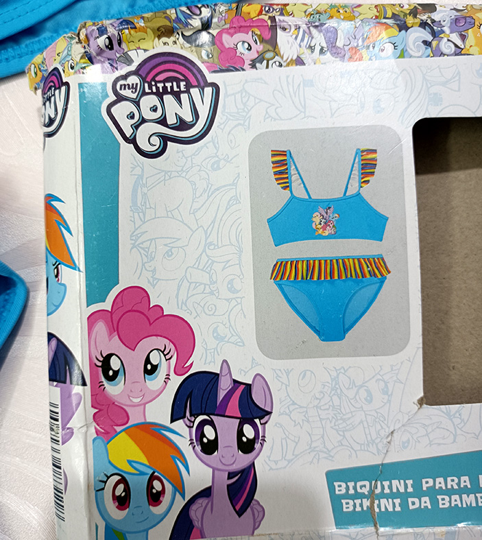 بیکینی دخترانه مدل نیم تنه برند پونی کد 2204994