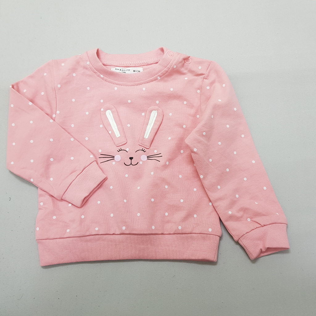 بلوز دخترانه 38258 سایز 9 ماه تا 7 سال کد 4 مارک FOX&BUNNY   *