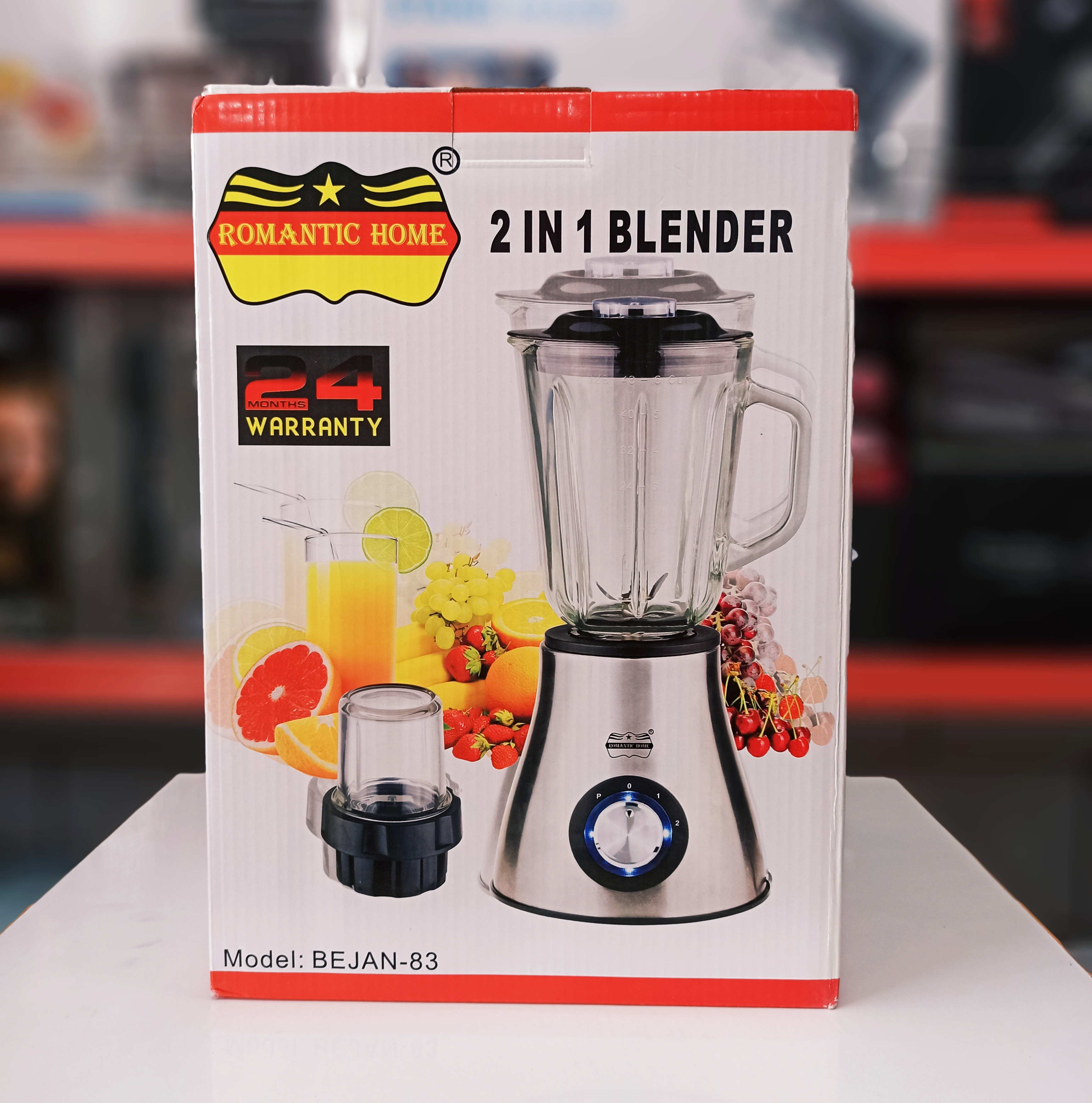 آسیاب مخلوط کن رومانتیک هوم مدلBEJN-83 کد 801939