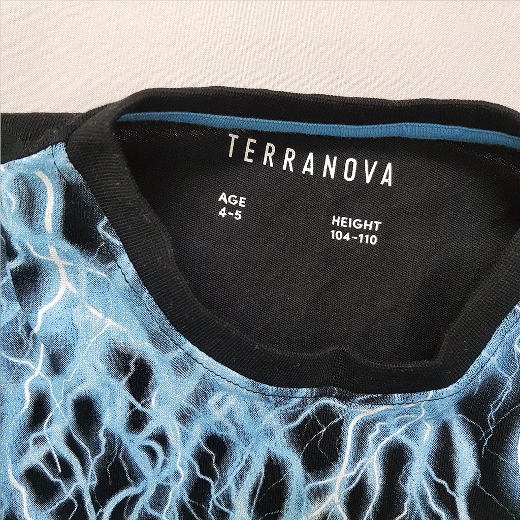 تی شرت پسرانه 39397 سایز 4 تا 14 سال مارک Terranova   *
