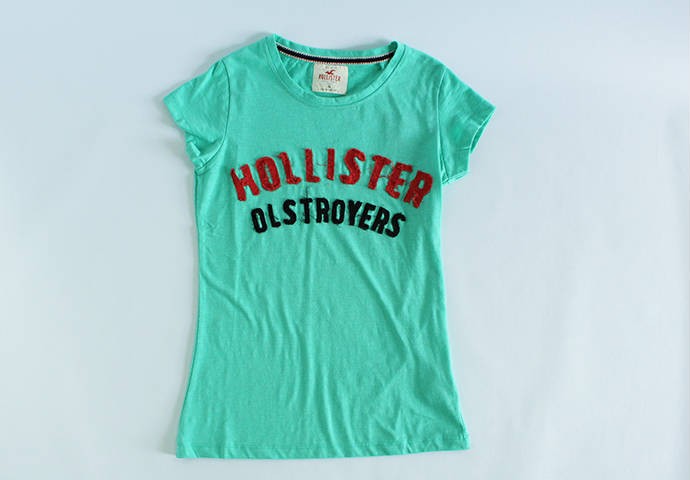 تی شرت زنانه 25137 مارک HOLLISTER