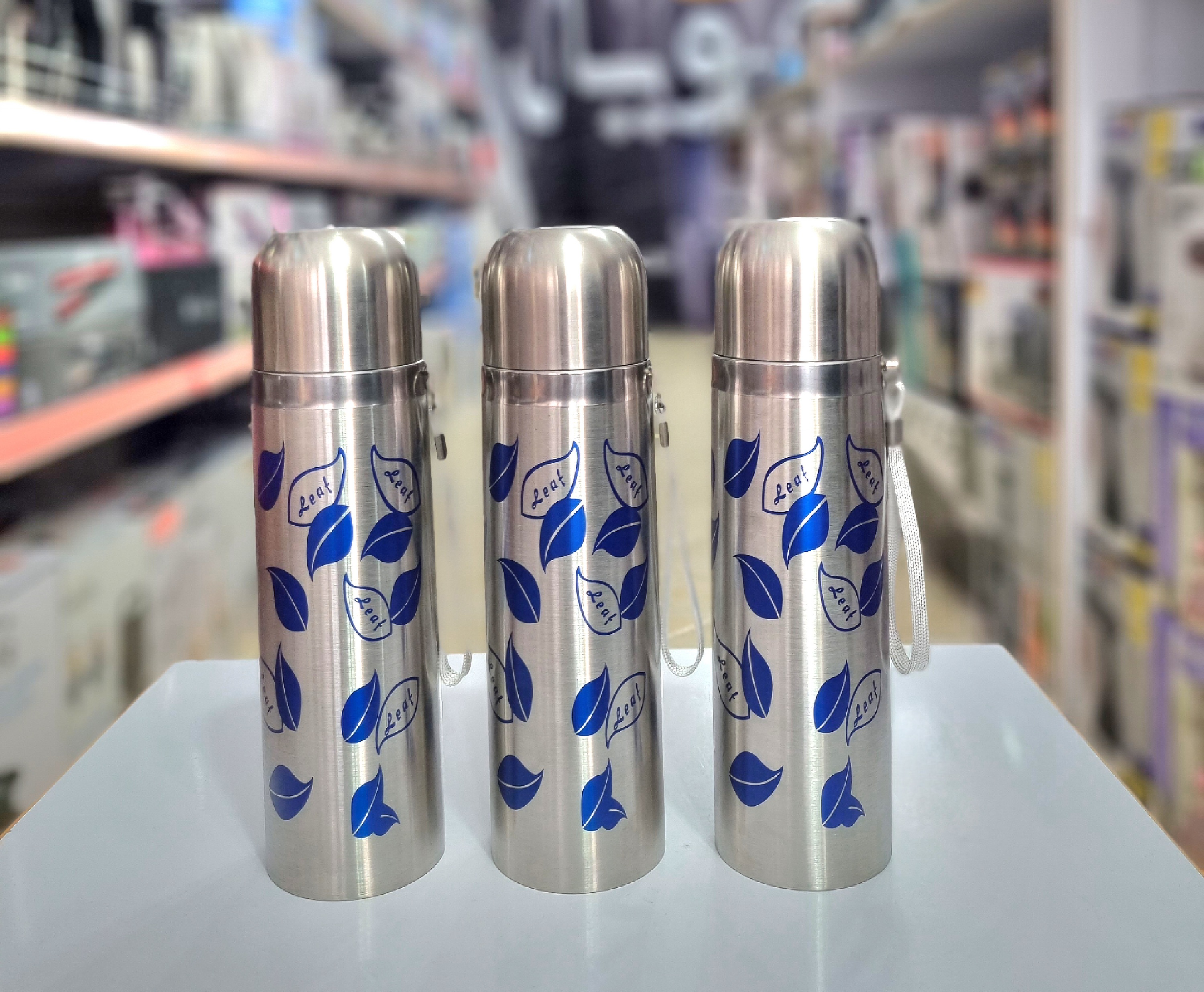 بطری استیل نیم لیتری طرح دار کد 801969
