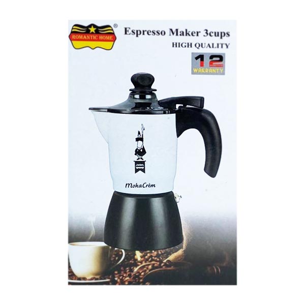 قهوه جوش رومانتیک هوم مدل MOKA 300 کد 802040