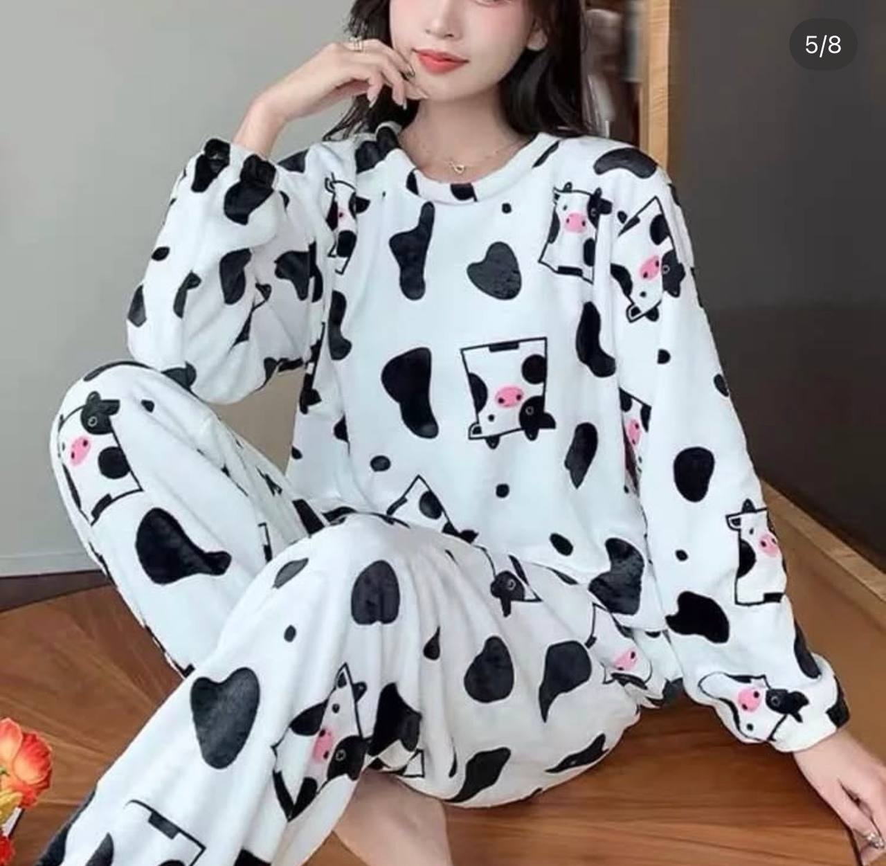 ست دو تیکه حوله ای دخترانه کد 413282